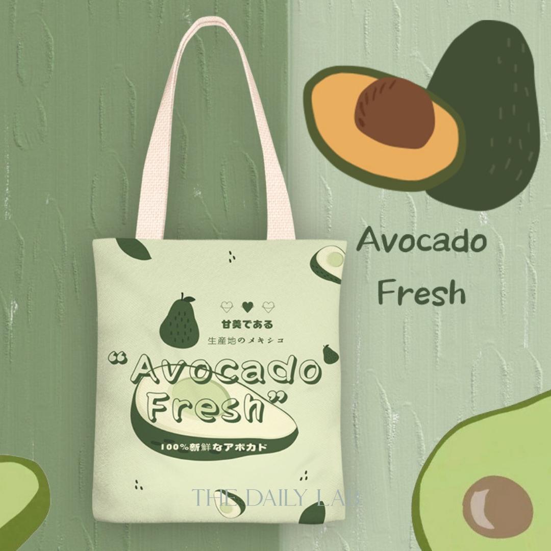 Avocado Juice Canvas Bag (Pre-Order)