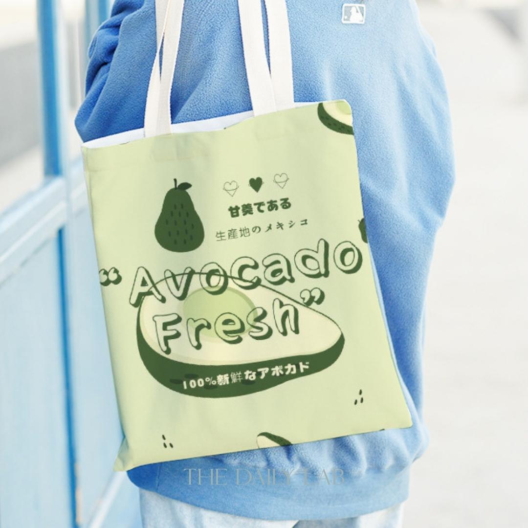 Avocado Juice Canvas Bag (Pre-Order)