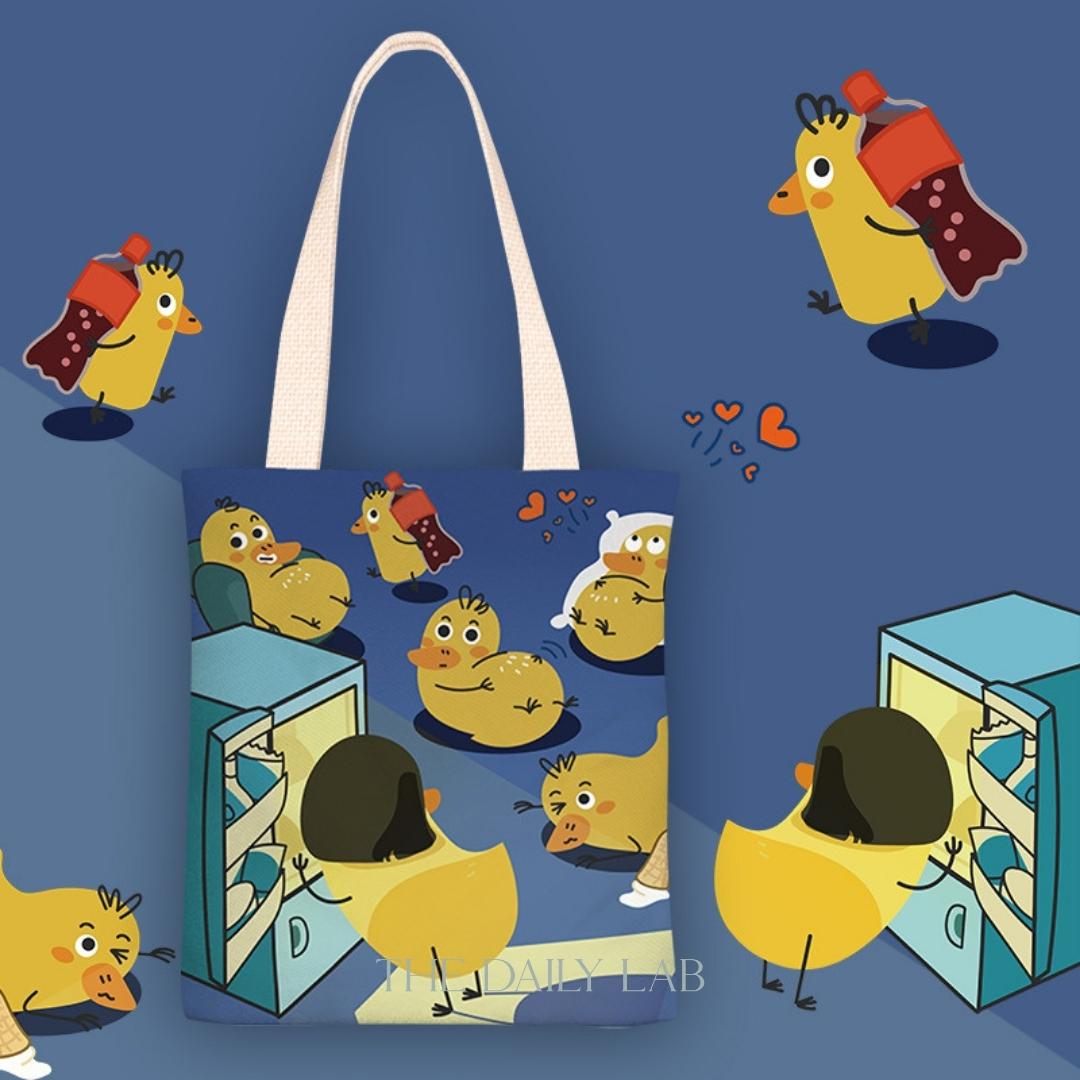 Hungry Chicken Canvas Bag (Pre-Order)