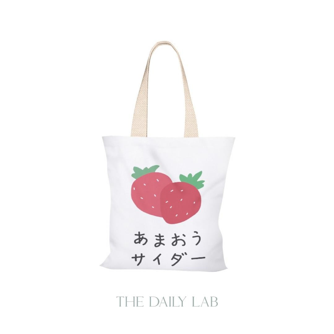 Strawberry Canvas Bag (Pre-Order)