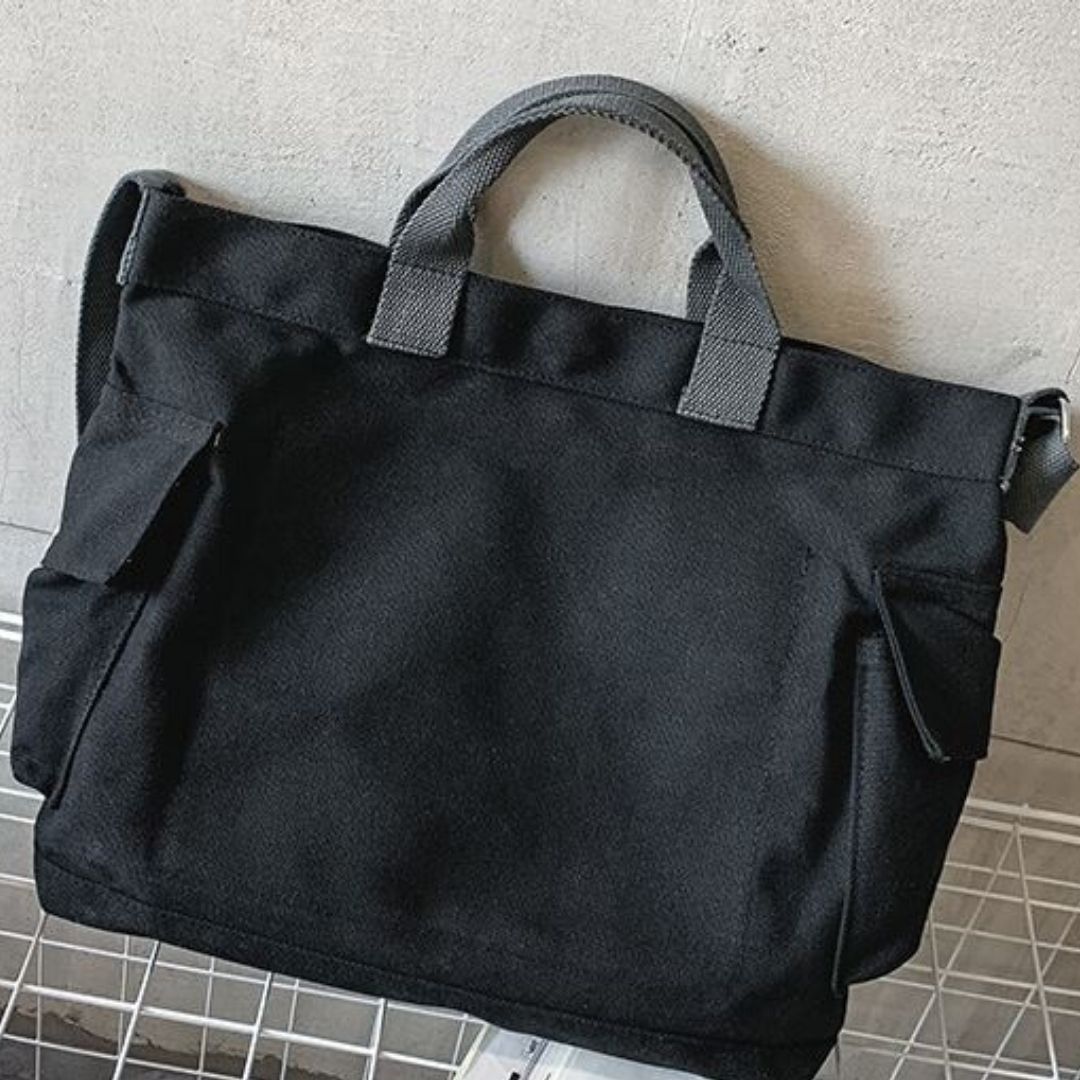 Black Canvas Bag (Pre-Order)