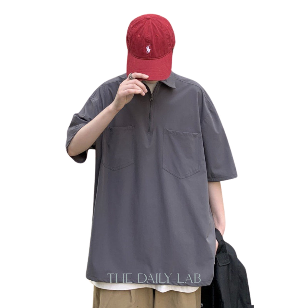 Cargo Loose Fit Overshirt – The Daily Lab