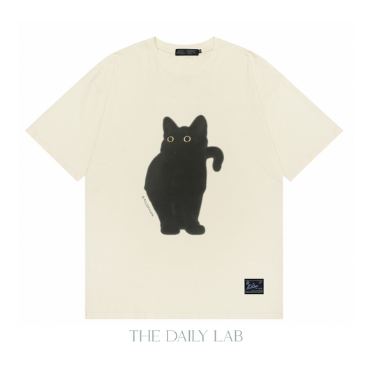 Staring Cat Graphic Tee