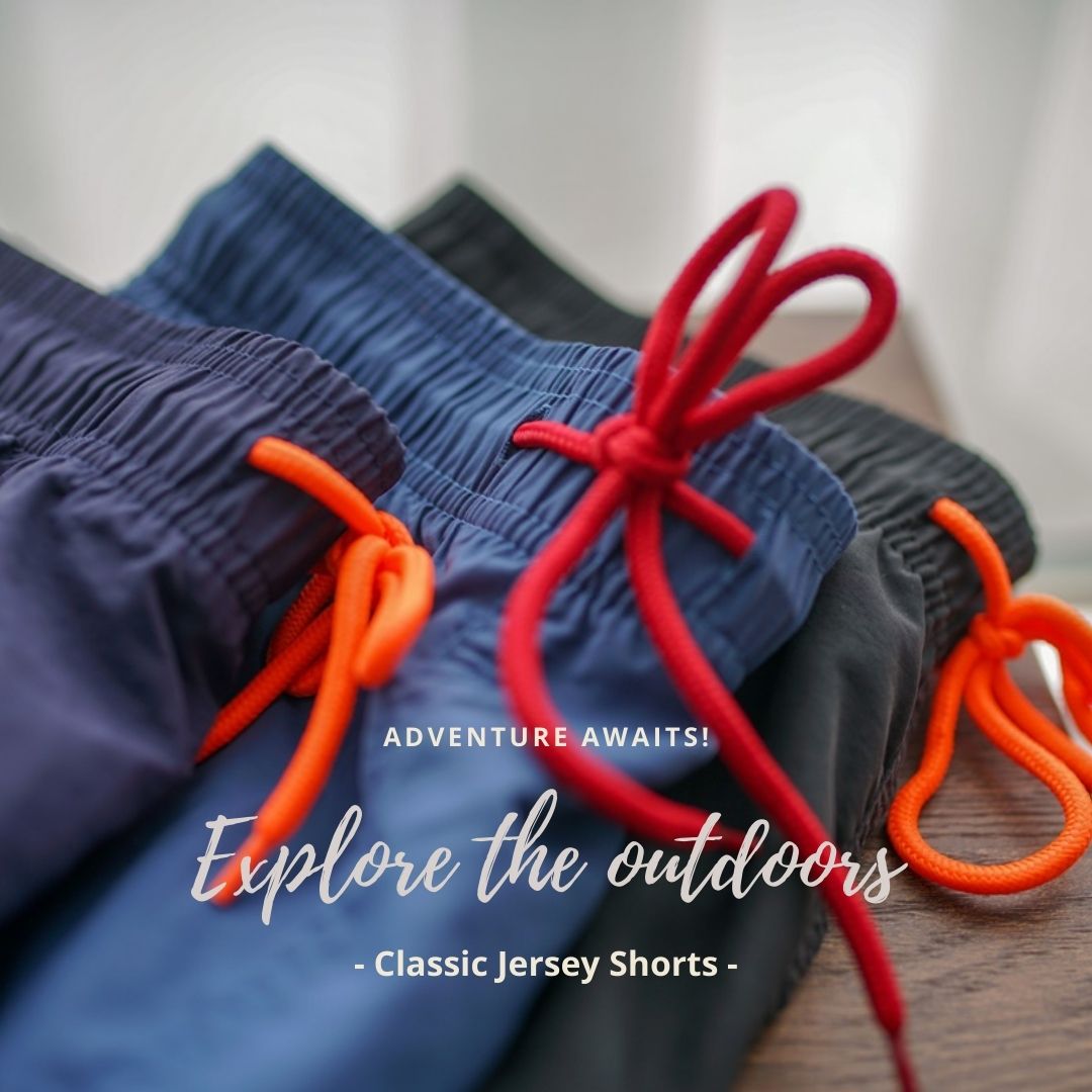 Dark Blue Classic Jersey Shorts