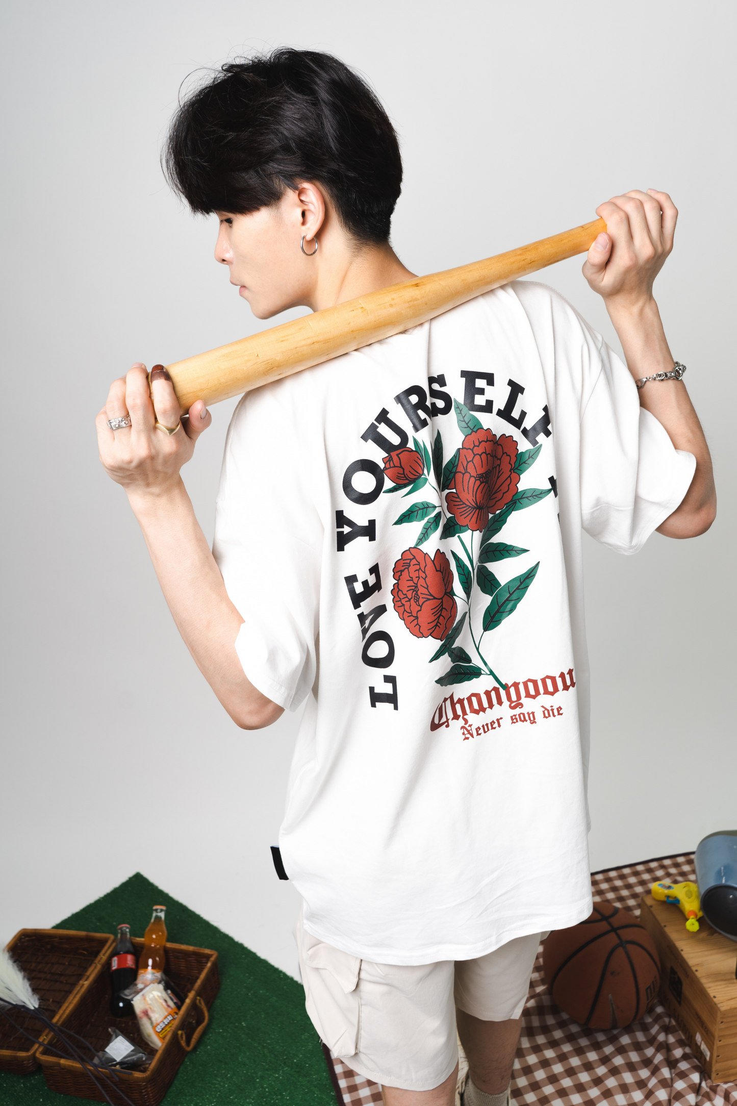 Love Yourself Roses Tee