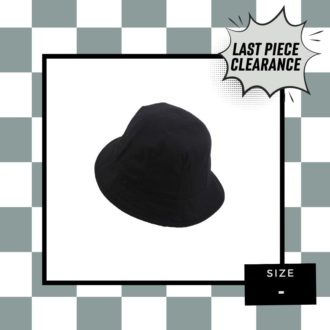 Black Bucket Hat (size M)