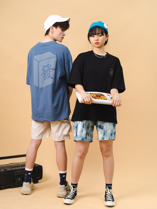 Mahjong Poker Oversized Tee (In-Stock)