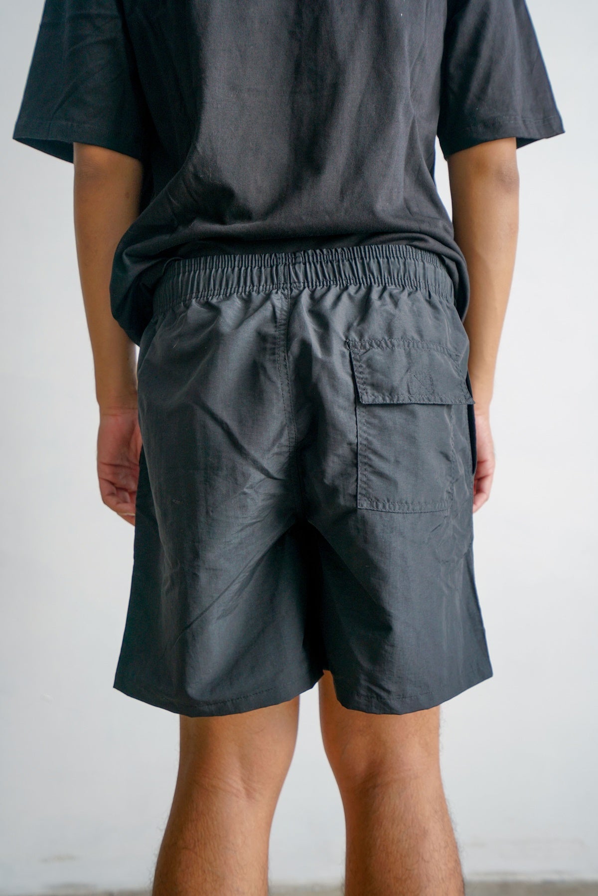 Black Classic Jersey Shorts