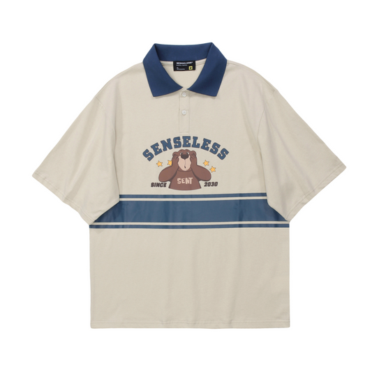 Senseless Bear Polo Tee (In-Stock)