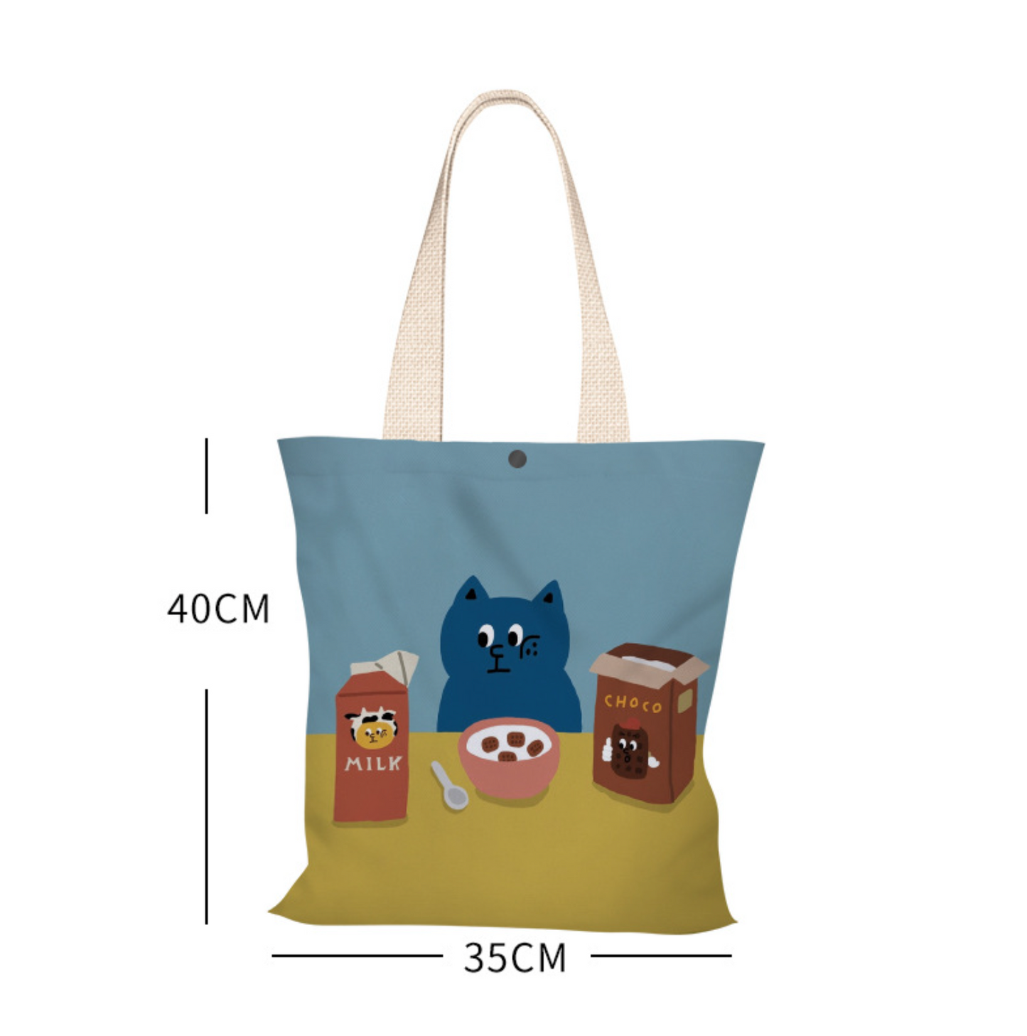 Hungry Cat Canvas Bag (Pre-Order)