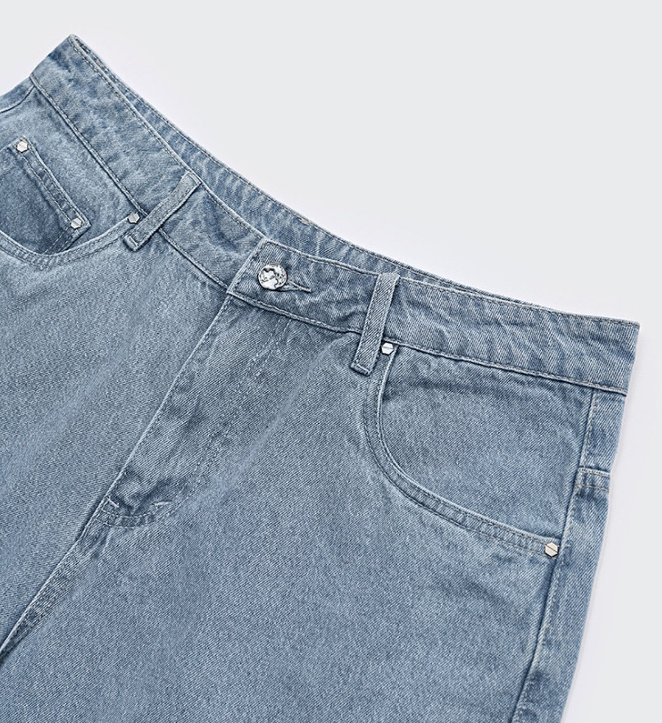 Vintage Loose Denim Shorts