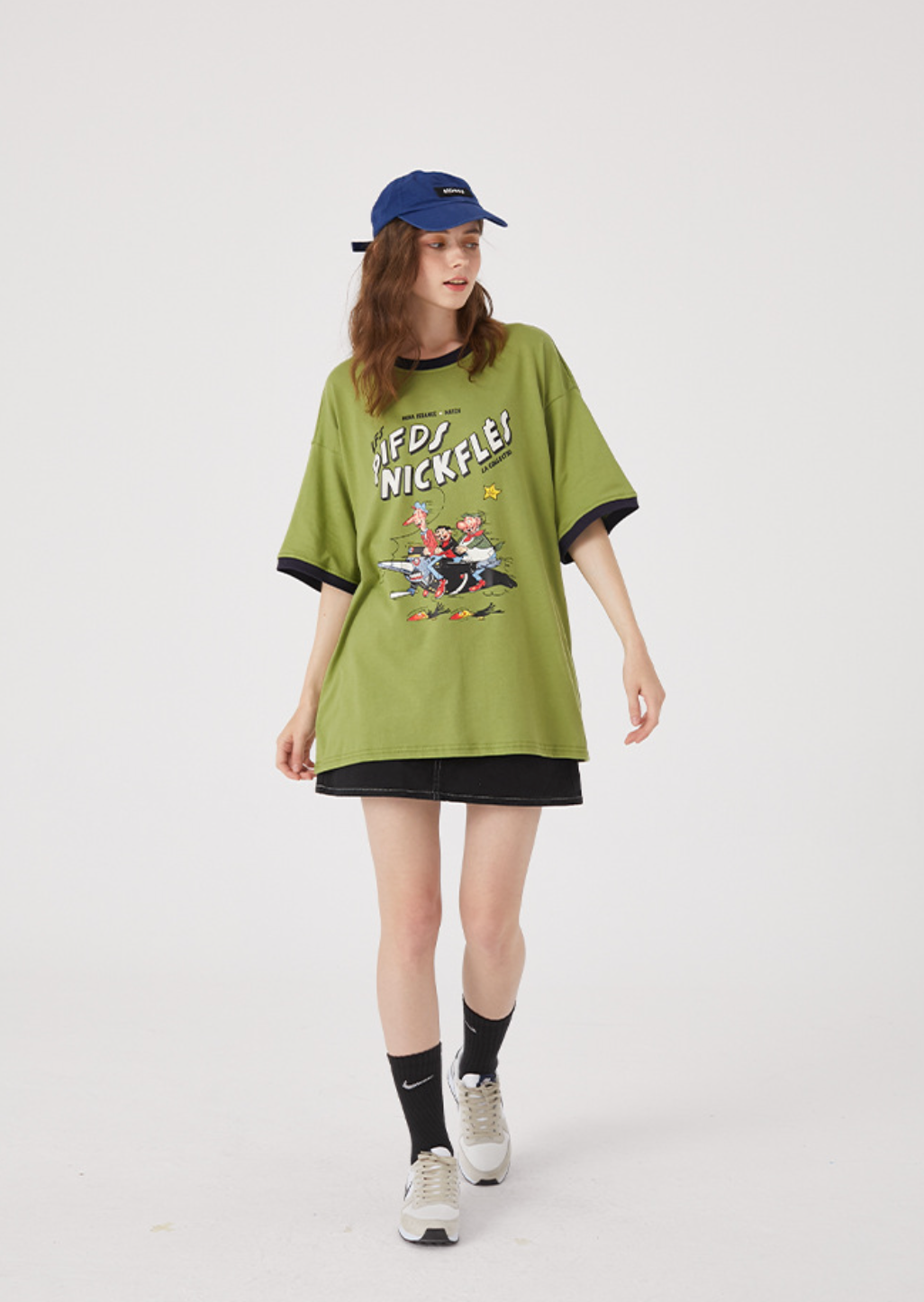 NICKFLES Vintage Oversized Tee