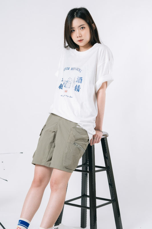 Never Been Drunk Tee in White (In-Stock)