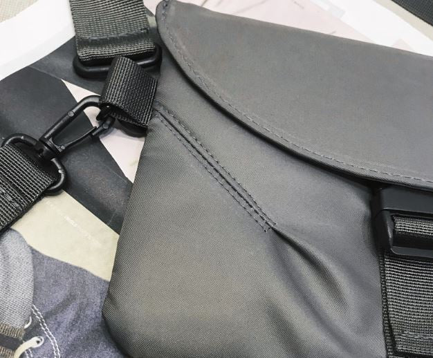 Envelope Cross Body Bag in Grey (Pre-Order)